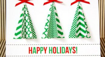20 Simple and Sweet DIY Christmas Card Ideas