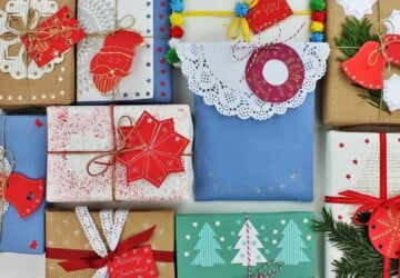 19 Easy DIY Holiday Gift Wrapping Ideas - Gift Wrapping Ideas, DIY Holiday Gift Wrapping Ideas, DIY Holiday Gift Wrapping