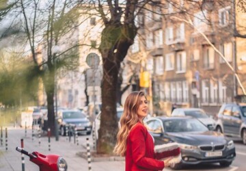 Upgrade Your Winter Wardrobe: 15 Effortless Ways to Wear Red - winter red outfit ideas, winter red, red outfit, red, coat winter outfit ideas, casual winter outfits