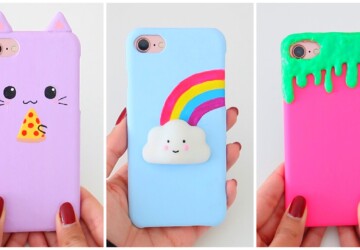 Cute Phone Case Ideas You'll Be Able To Make At Home - phone case, diy Phone Case, diy accessories