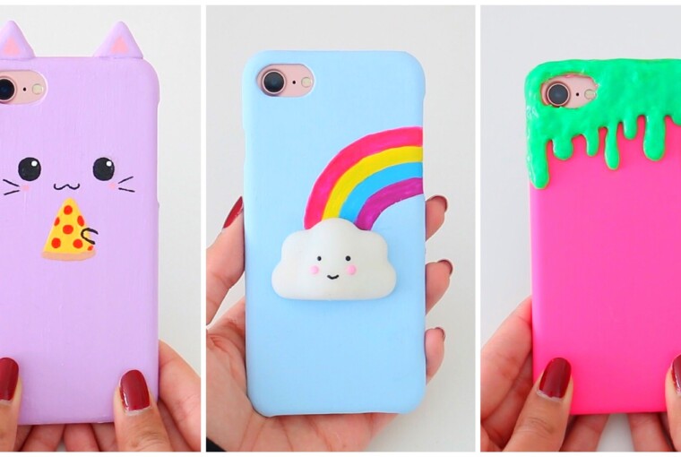 Cute Phone Case Ideas You'll Be Able To Make At Home - phone case, diy Phone Case, diy accessories