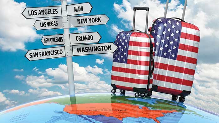 travelling out of usa