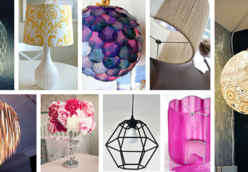 18 Awesome DIY Lamp Ideas - DIY Lighting Ideas, diy lighting, DIY lamps, DIY Lamp Ideas, DIY lamp