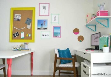 19 Simple DIY Office Organization Ideas to Boost Productivity - office organization, diy organization projects, DIY Organization Ideas, diy office storage, DIY Office Organization ideas, diy office organization