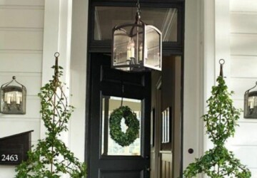 5 Simple Ways to Spruce Up the Entrance to Your Home - paint, Front door, bushes