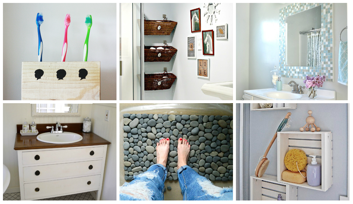 18 Cheap And Easy Diy Bathroom Ideas Anyone Can Do