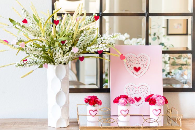 15 Sweet and Simple DIY Valentine's Day Decorations - diy Valentine's day decorations, DIY Valentine's Day Decor, DIY Valentine's Day Crafts, diy Valentine's day