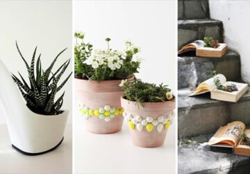 12 Perfect DIY Planter Ideas You Can Use Anywhere In Your Home - Succulent, Plants, Planter, houseplant, home, Flower, diy, decorations, decor, crafts, crafting