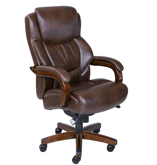 Five Extravagant Leather Office Chairs, Real Leather Computer Chair
