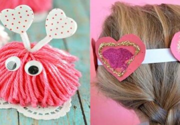 15 Easy Valentine's Day Crafts for Kids (Part 2) - Valentine's Day Crafts for Kids, valentine's day crafts, DIY Valentine's Day Crafts for Kids