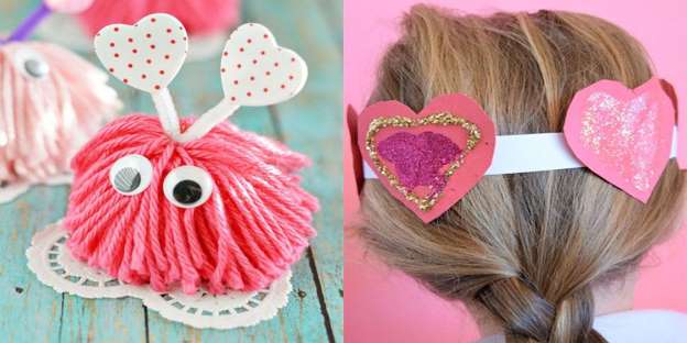 15 Easy Valentine's Day Crafts for Kids (Part 2) - Valentine's Day Crafts for Kids, valentine's day crafts, DIY Valentine's Day Crafts for Kids