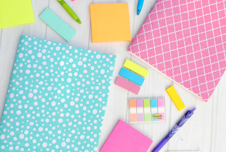 15 Customizable DIY Notebook Covers (Part 2) - DIY Notebook Ideas, DIY Notebook Covers, DIY Notebook Cover, DIY Notebook