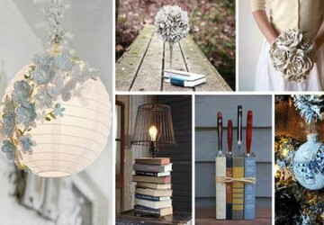 14 Unique DIY Project Ideas to Repurpose Old Books - Repurpose Old Books, Repurpose, old books, diy Repurpose Old Magazines, diy Repurpose Old Books, diy Repurpose, diy books