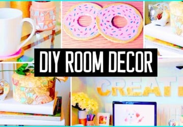 15 Easy DIY Room Decor Ideas (Part 1) - DIY Room Decor Ideas, DIY Room Decor Idea, DIY Room Decor, DIY Room, DIY Home Decor Ideas, diy home decor