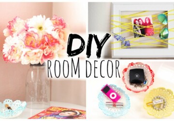 15 Easy DIY Room Decor Ideas (Part 2) - DIY Room Decor Ideas, DIY Room Decor Idea, DIY Room Decor, DIY Home Decor Ideas, DIY Decorating Ideas