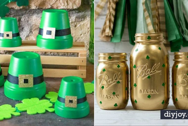 15 Easy DIY Ideas for St. Patrick's Day - Diy St. Patrick's Day Decorations, DIY St. Patrick's Day Decor, DIY Ideas for St. Patrick's Day, DIY Ideas for St. Patrick's