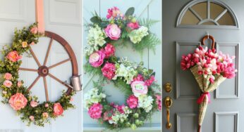 20 Pretty DIY Spring Wreaths