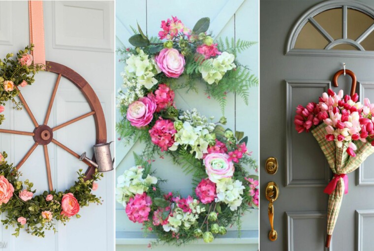 20 Pretty DIY Spring Wreaths 20 Pretty DIY Spring Wreaths - Spring Wreaths, diy wreath, DIY Spring Wreaths, diy spring wreath, diy spring home decor