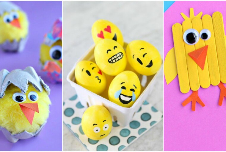15 Cute and Fun Easter Crafts for Kids (Part 1) 15 Cute and Fun Easter Crafts for Kids (Part 1) - Easter Crafts for Kids, Easter crafts, Easter Craft ideas, DIY Easter Decor Projects, diy Easter
