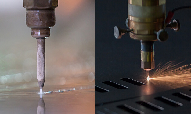 Waterjet Cutting Vs. Laser Cutting: The Differences - waterjet, materials, laser, cutting