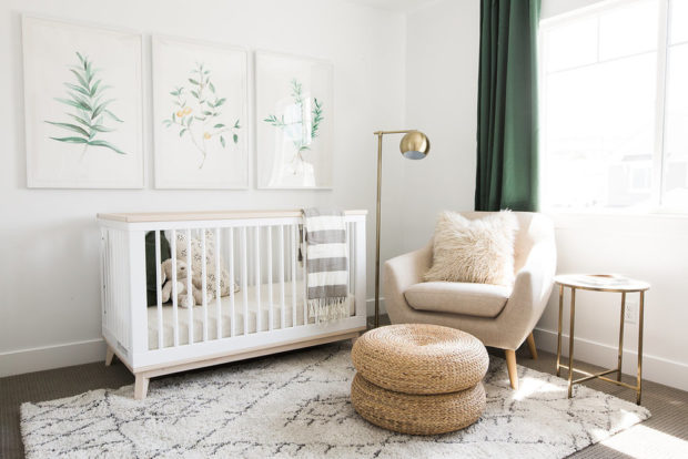 7 Tips for Decorating Your Nursery on a Budget - swap, second-hand, nursery, long-term pieces, home decor, decor, crafty, convertible crib, comforter, budget