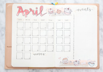 Bullet Journal Monthly Spread Ideas - Bullet Journal Monthly Spread Ideas, Bullet Journal Ideas, Bullet Journal