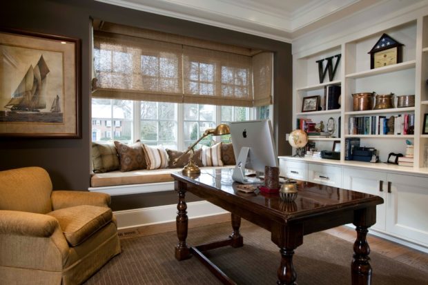 The Home Office - A Must-Have For Remote Employees And Entrepreneurs - office, modern, interior, Home office, contemporary