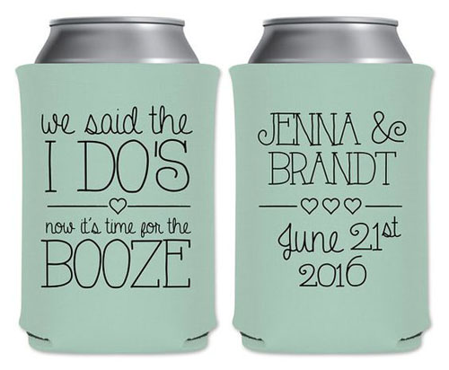 How to Design Your Own Wedding Koozies? - wedding, party, koozies, koozie, decor