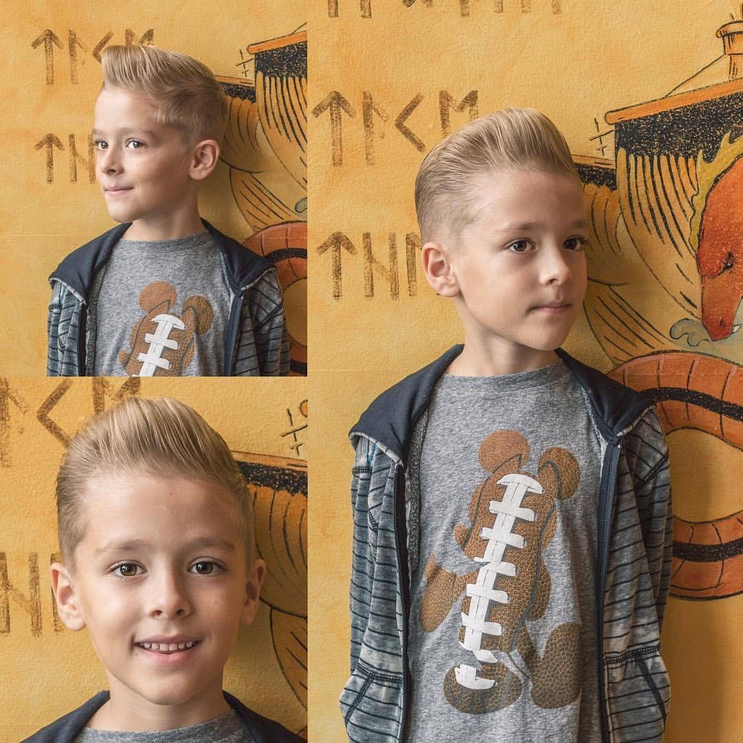 Fun and Cute Boys Haircuts That Are School Ready