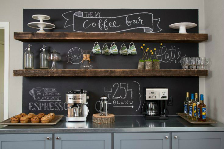 15 Charming DIY Coffee Station Ideas for All Coffee Lovers - DIY Coffee Station Ideas, DIY Coffee Station, Coffee Stations Design Ideas, Coffee Station Ideas, coffee station