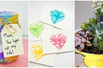 Unique DIY Mother's Day Gift Ideas - DIY Mother’s Day Cards, DIY Mother's Day Gifts, DIY Mother's Day Crafts, diy mother's day