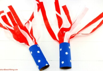 15 Easy 4th Of July Crafts For Kids (Part 2) - 4th of July diy decor, 4th Of July Crafts For Kids, 4th Of July Crafts