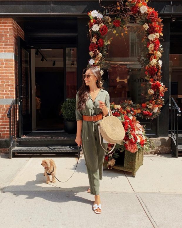 The Best Summer Jumpsuits—and How to Wear Them - summer jumpsuit outfit ideas, jumpsuit street style, jumpsuit outfit ideas, jumpsuit