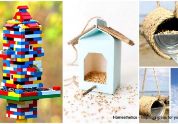 Summer DIY Projects: 15 Easy Homemade Bird Feeders - Homemade Bird Feeders, diy Bird Feeders, bird feeders, bird