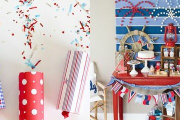 15 Easy 4th Of July Crafts For Kids (Part 1) - 4th of July diy decor, 4th Of July Crafts For Kids, 4th Of July Crafts, 4th of July