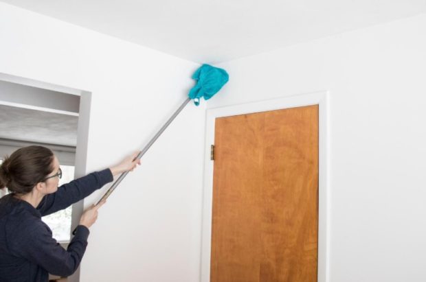 How To Clean Dry Wall Dust - prepare, final, dust, drywall, control, clean up, clean, area