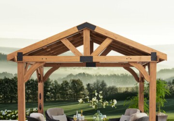 Innovative Outdoor Home Improvement Projects - shed, playground, outdoor, Gazebo, garden, cooking, bed, area