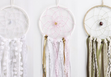 15 Awesome DIY Dreamcatcher Tutorials (Part 1) - Handmade and DIY Dreamcatchers, DIY Dreamcatcher Tutorials, DIY Dreamcatcher