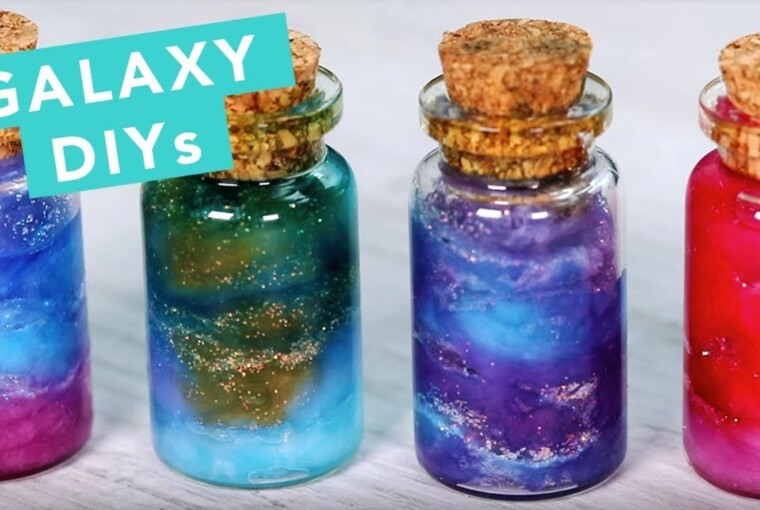 15 Awesome DIY Galaxy Crafts (Part 1) - Galaxy Crafts, Galaxy, DIY Galaxy Crafts, DIY Galaxy