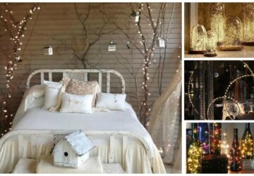 15 Cool String Lights DIY Ideas (Part 1) - String Lights DIY Ideas, string lights, diy String Lights, DIY Lighting Ideas