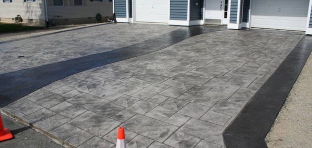 How You Can Use Stamped Concrete on Your Property - sidewalk, pool desk, outdoors, garden, driveway, concrete
