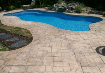 How You Can Use Stamped Concrete on Your Property - sidewalk, pool desk, outdoors, garden, driveway, concrete