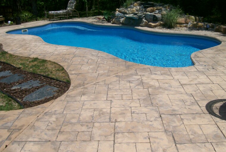 How You Can Use Stamped Concrete on Your Property - sidewalk, pool desk, outdoors, garden, driveway, concrete