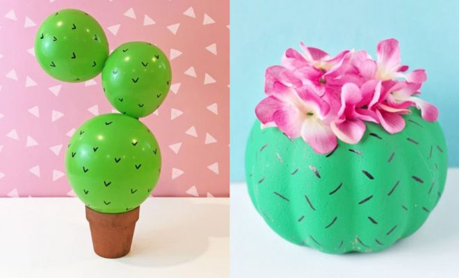 15 Creative Cactus Crafts and Art Projects (Part 2) - DIY Cactus-Inspired Projects, DIY Cactus, Cactus Crafts