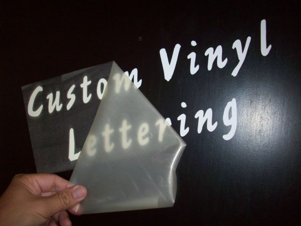 Things To Know About Vinyl Lettering - vinyl, letters, lettering, glass, color, apply