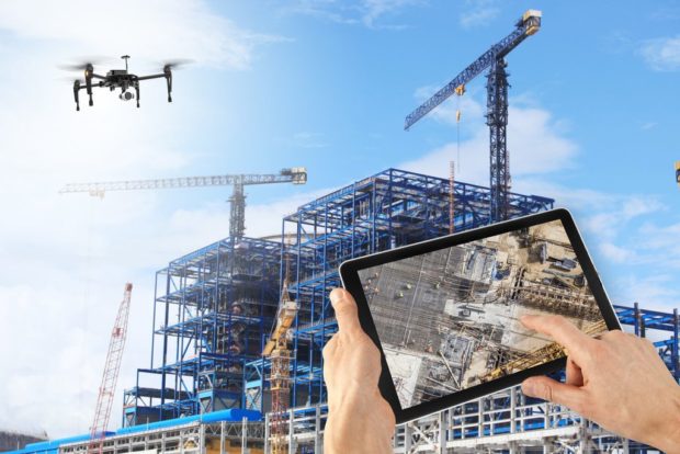 Drones in Construction Safety: How Aerial Imaging Protects Jobsites against Developing Risks - transportation, safety, risks, jobsites, investigation, inspection, equipment, drones, construction