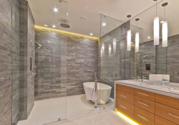 10 Bathroom Design Trends set to Make a Big Splash in 2020 - trends, terrazzo, Standalone Tubs, Shaped Tiles, Bathroom Design Trends, bathroom
