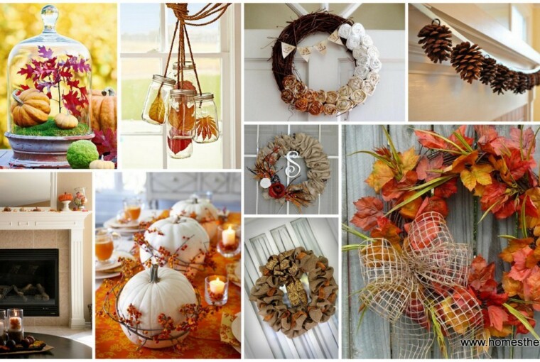 Get Your Home Ready for Fall: 15 Amazing DIY Decor Ideas (Part 1) - DIY Fall Wreaths, diy fall home decor, DIY Fall Decorations, DIY Fall Decor Ideas, diy fall