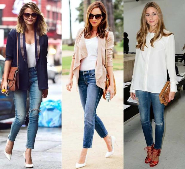 Forget Wearing a Suit to the Office, Wear Your Favorite Jeans Instead - tops, suit, office, jeans, dress cod, casual, Accessories