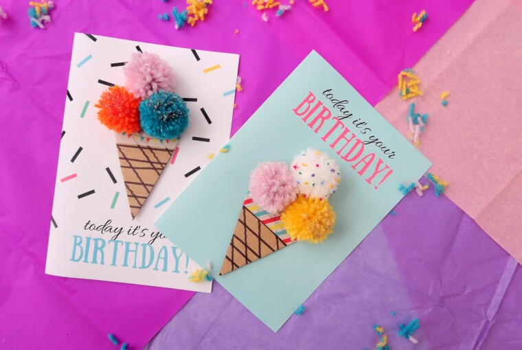 15 Best DIY Birthday Cards - DIY Birthday Cards, DIY Birthday Card, DIY Birthday, Birthday Cards, birthday card